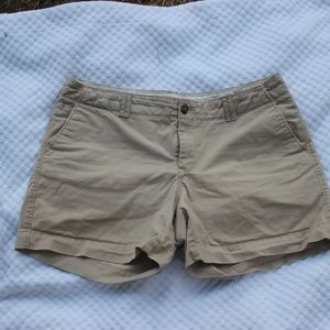 Old Navy Midrise Khaki Shorts